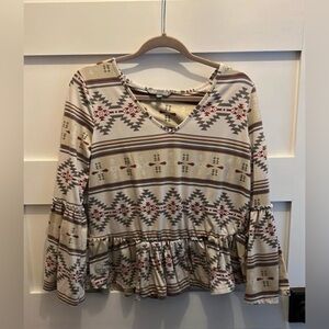 Simply Southern Western Top